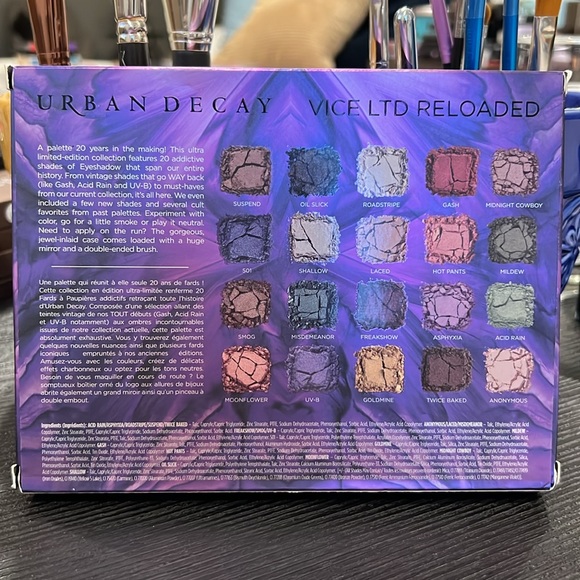 Urban Decay - XX VICE LTD RELOADED Eyeshadow Palette - NIB - Limited Edition - Picture 2 of 7